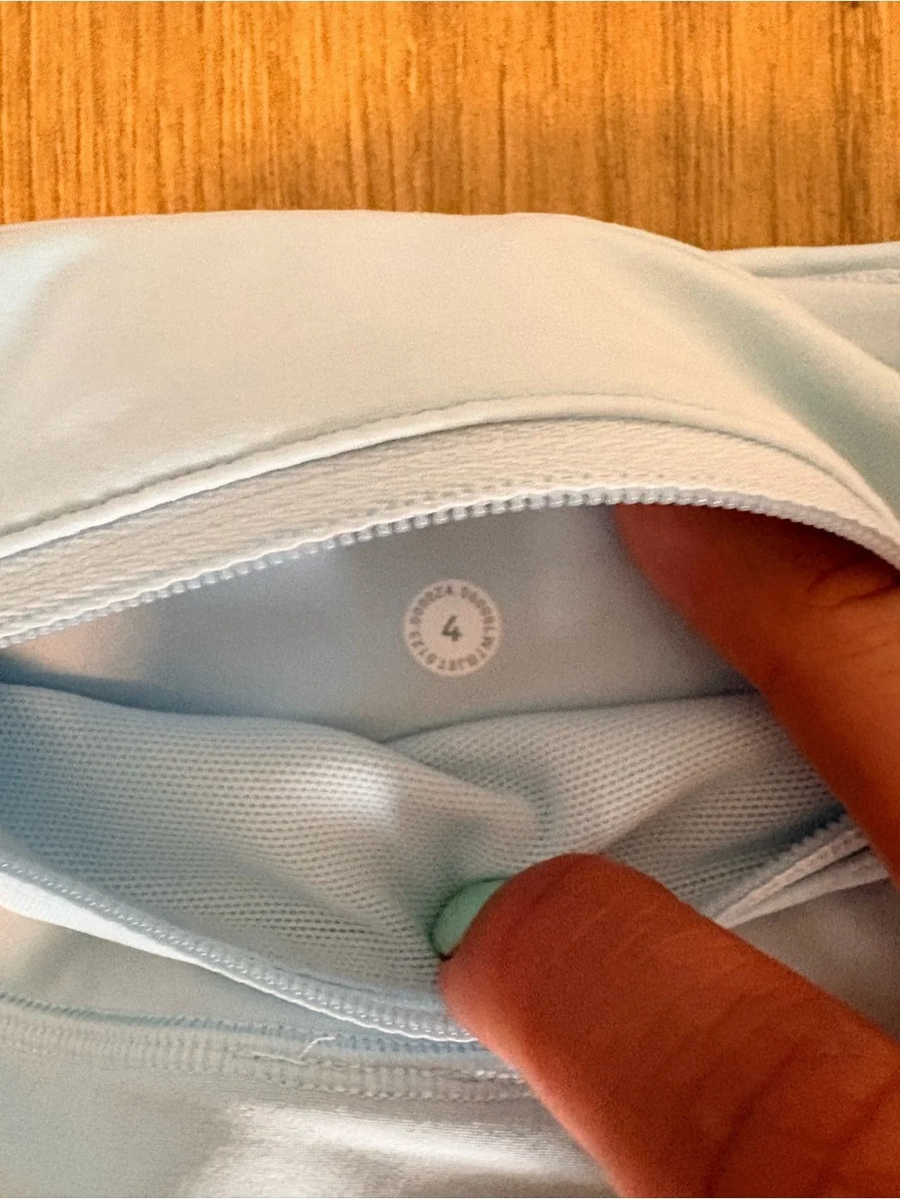 lululemon athletica Pale Blue High-Rise Athletic Shorts - Picture 3 of 3
